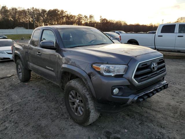5TFSZ5AN3HX052733 - 2017 TOYOTA TACOMA ACCESS CAB ნაცრისფერი ფოტო 4