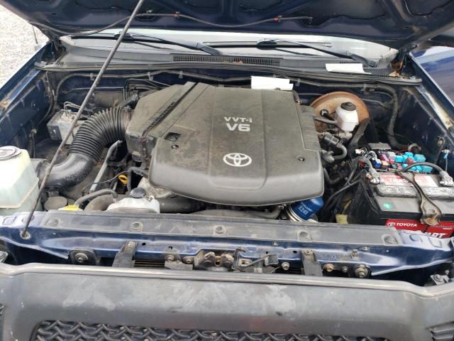 5TEUU42N07Z330527 - 2007 TOYOTA TACOMA ACCESS CAB Կապույտ լուսանկար 11