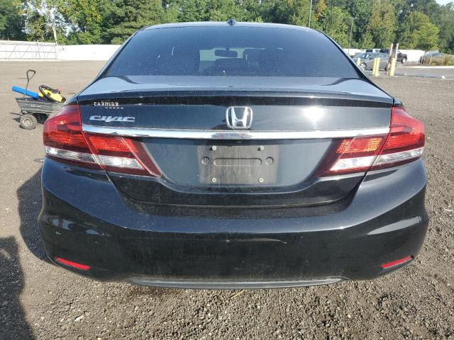 19XFB2F97DE244540 - 2013 HONDA CIVIC EXL BLACK photo 6