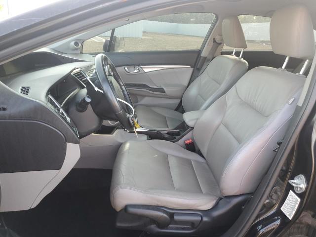 19XFB2F97DE244540 - 2013 HONDA CIVIC EXL BLACK photo 7