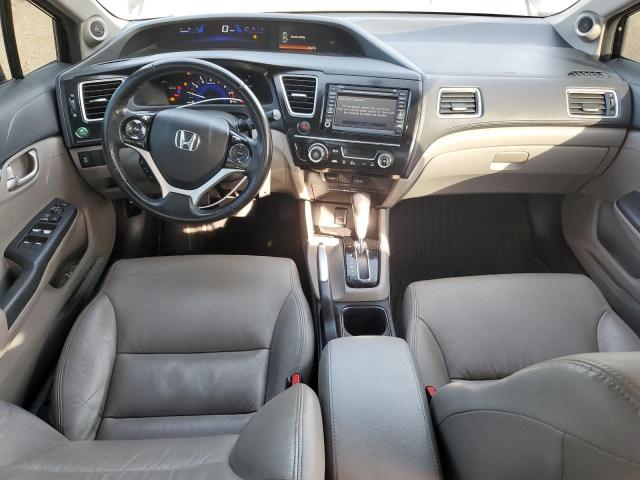 19XFB2F97DE244540 - 2013 HONDA CIVIC EXL BLACK photo 8