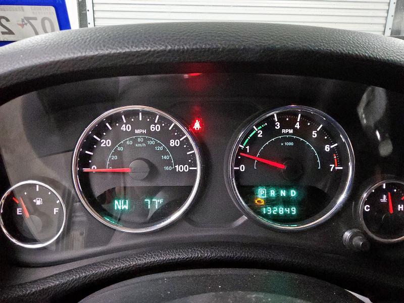 1C4BJWDG9CL224516 - 2012 JEEP WRANGLER U SPORT GRAY photo 9