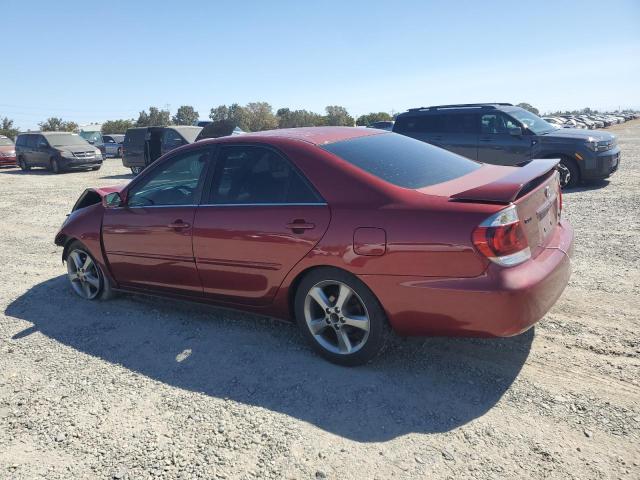 JTDBA30K850024725 - 2005 TOYOTA CAMRY SE Бордовый фото 2
