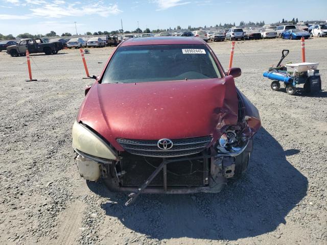 JTDBA30K850024725 - 2005 TOYOTA CAMRY SE Бордовый фото 5