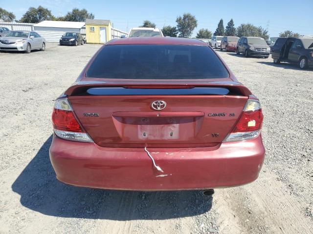 JTDBA30K850024725 - 2005 TOYOTA CAMRY SE Бордовый фото 6