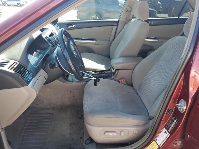 JTDBA30K850024725 - 2005 TOYOTA CAMRY SE Бордовый фото 7
