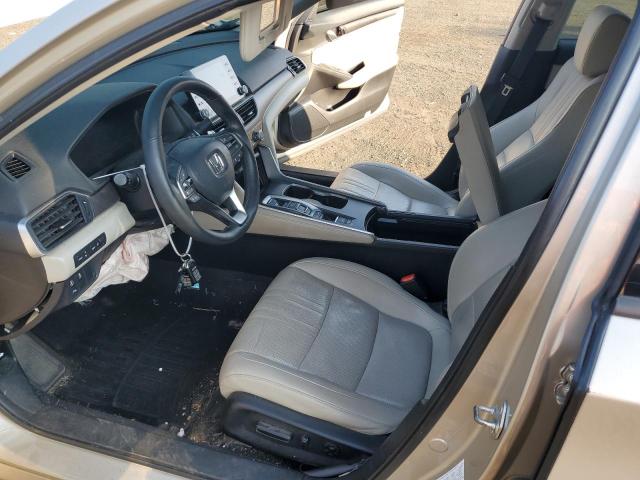 1HGCV2F94KA004356 - 2019 HONDA ACCORD TOURING Dorado foto 7
