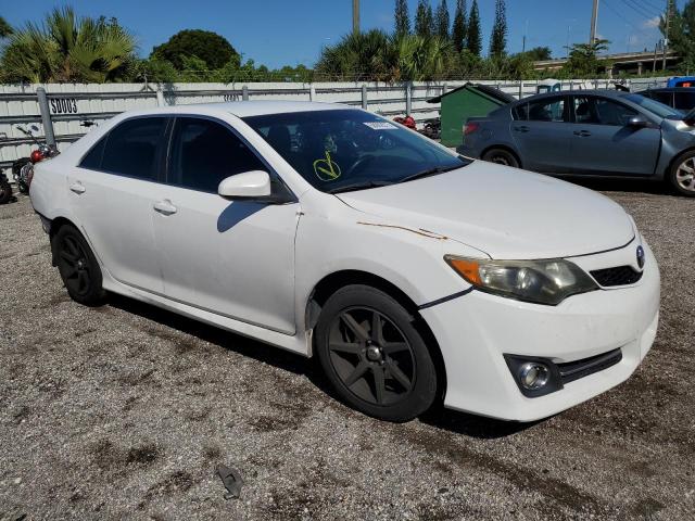 4T1BF1FK5CU594986 - 2012 TOYOTA CAMRY BASE WHITE photo 4