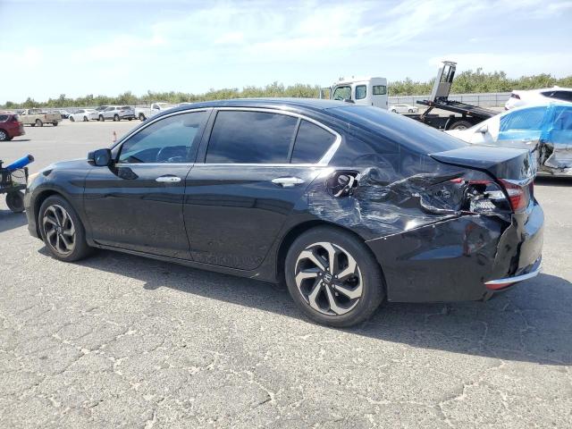 1HGCR2F80HA139063 - 2017 HONDA ACCORD EXL BLACK photo 2