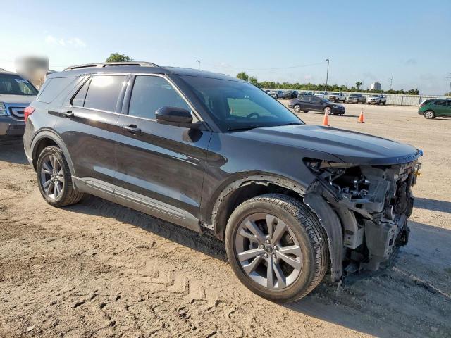 1FMSK7DH3NGB66809 - 2022 FORD EXPLORER XLT 黑色 照片 4