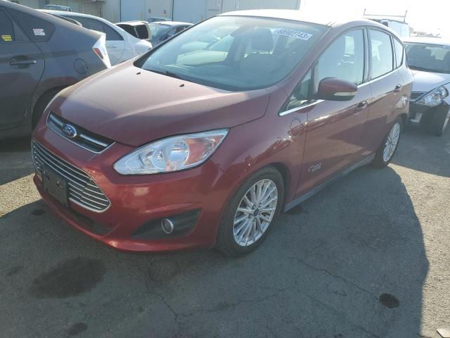 1FADP5CU9FL115931 - 2015 FORD C-MAX PREMIUM SEL RED photo 1