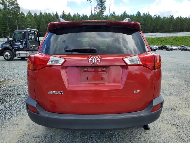 JTMZFREV4FD078524 - 2015 TOYOTA RAV4 LE Qırmızı foto 6
