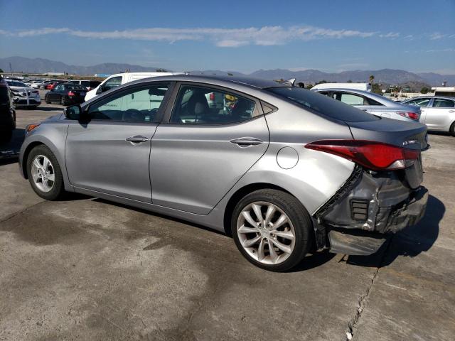 KMHDH4AE5FU223918 - 2015 HYUNDAI ELANTRA SE GRAY photo 2