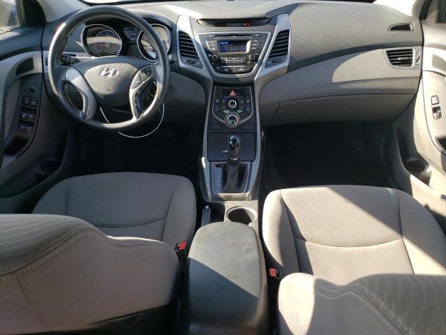 KMHDH4AE5FU223918 - 2015 HYUNDAI ELANTRA SE GRAY photo 8