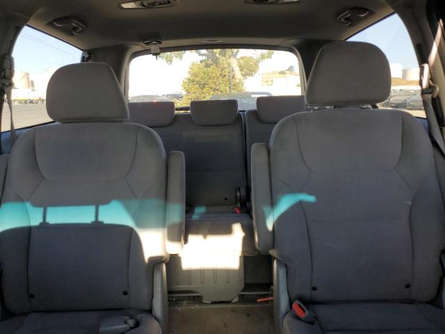 5FNRL3H47AB041557 - 2010 HONDA ODYSSEY EX BLUE photo 10