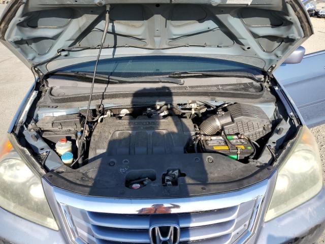 5FNRL3H47AB041557 - 2010 HONDA ODYSSEY EX BLUE photo 12