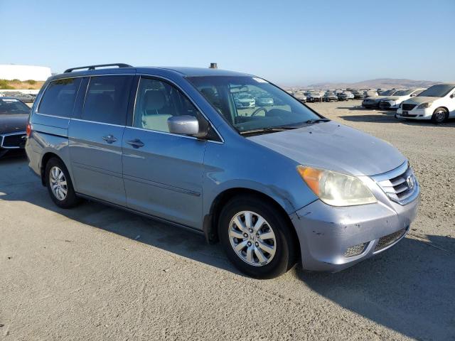 5FNRL3H47AB041557 - 2010 HONDA ODYSSEY EX BLUE photo 4