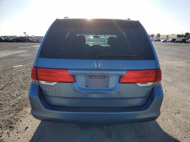 5FNRL3H47AB041557 - 2010 HONDA ODYSSEY EX BLUE photo 6