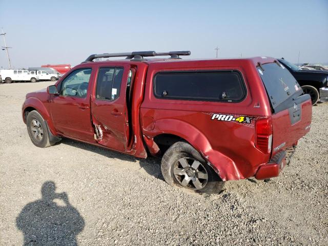 1N6AD0EVXDN734468 - 2013 NISSAN FRONTIER S BURGUNDY photo 2