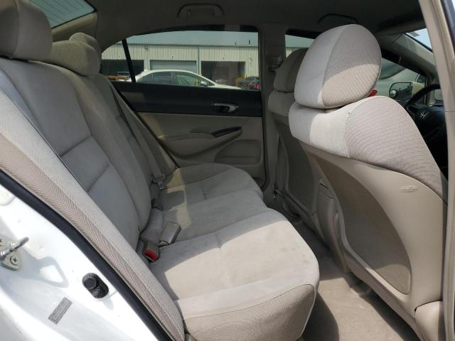 1HGFA16509L009648 - 2009 HONDA CIVIC LX WHITE photo 10