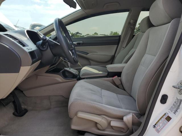 1HGFA16509L009648 - 2009 HONDA CIVIC LX WHITE photo 7