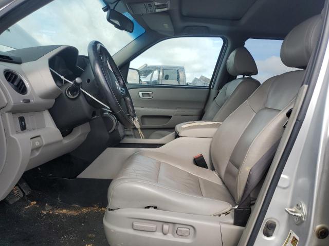 5FNYF3H59CB015668 - 2012 HONDA PILOT EXL Gümüş foto 7