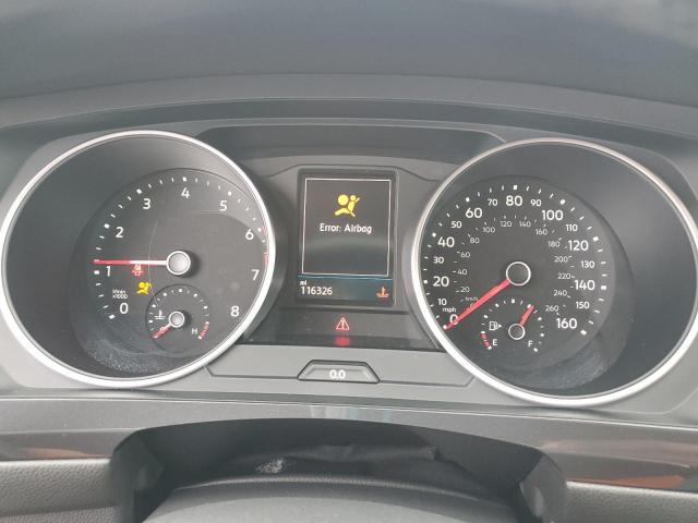 3VV2B7AX2KM055526 - 2019 VOLKSWAGEN TIGUAN SE Czarny zdjęcie 9