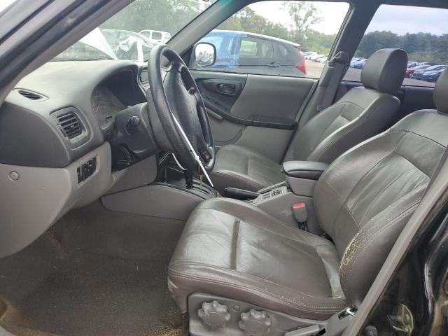 JF1SF6556YH713101 - 2000 SUBARU FORESTER S BLACK photo 7