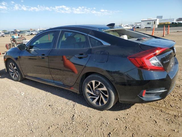 19XFC2F78HE044266 - 2017 HONDA CIVIC EX BLACK photo 2