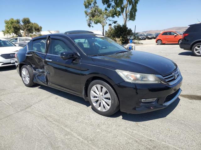 1HGCR2F79DA036046 - 2013 HONDA ACCORD EX შავი ფოტო 4