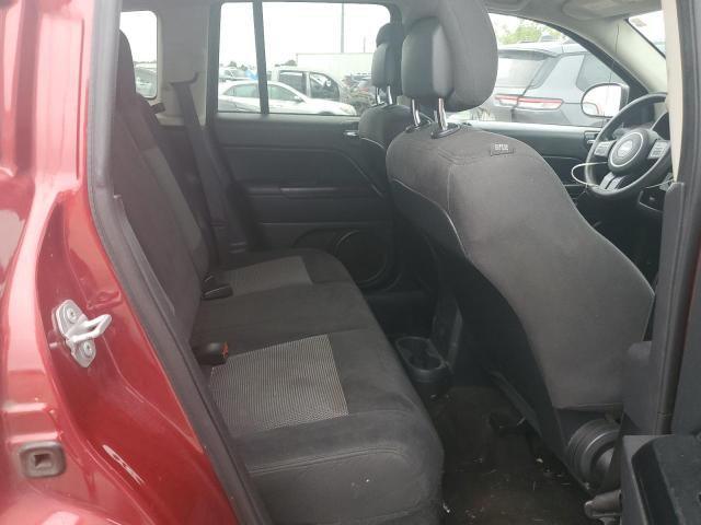 1C4NJDBBXGD741977 - 2016 JEEP COMPASS SPORT BURGUNDY photo 10