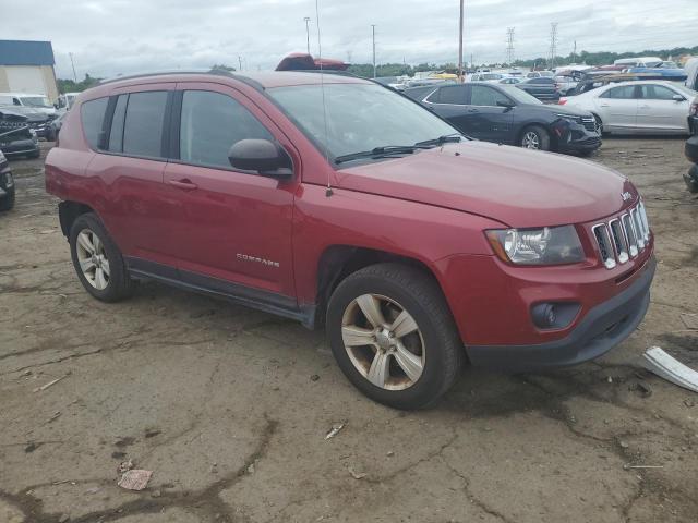 1C4NJDBBXGD741977 - 2016 JEEP COMPASS SPORT BURGUNDY photo 4