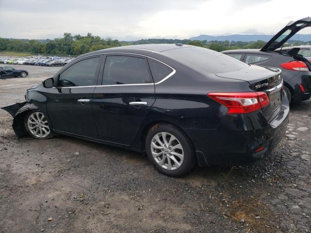 3N1AB7APXKY406561 - 2019 NISSAN SENTRA S BLACK photo 2