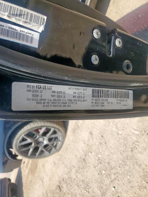 2C3CDZFJ7GH316852 - 2016 DODGE CHALLENGER R/T SCAT PACK BLACK photo 13