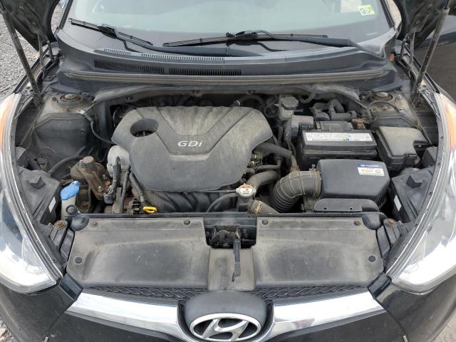 KMHTC6AD6GU259129 - 2016 HYUNDAI VELOSTER BLACK photo 11