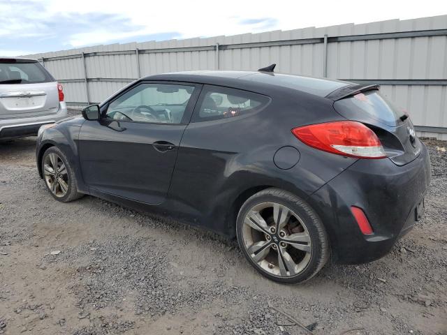 KMHTC6AD6GU259129 - 2016 HYUNDAI VELOSTER BLACK photo 2
