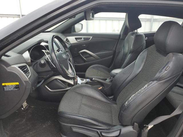 KMHTC6AD6GU259129 - 2016 HYUNDAI VELOSTER BLACK photo 7