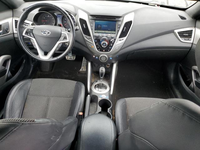 KMHTC6AD6GU259129 - 2016 HYUNDAI VELOSTER BLACK photo 8