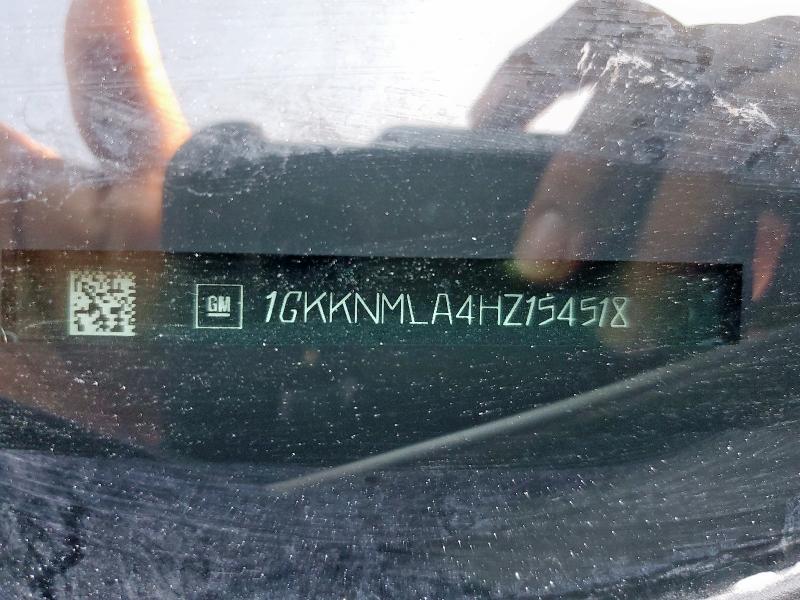 1GKKNMLA4HZ154518 - 2017 GMC ACADIA SLT-1 WHITE photo 14