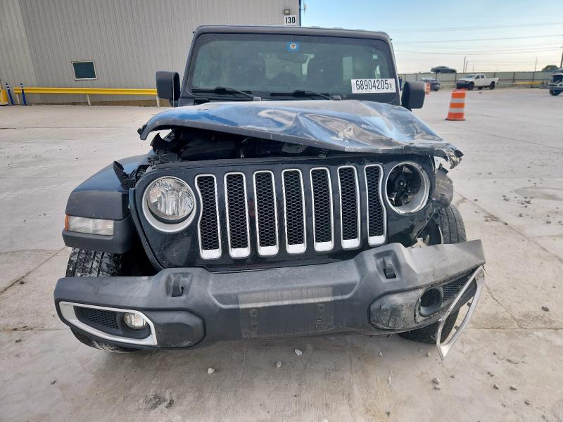 1C4HJXEG6NW105970 - 2022 JEEP WRANGLER U SAHARA BLACK photo 5