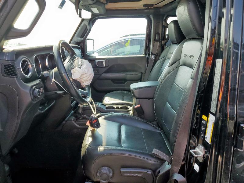 1C4HJXEG6NW105970 - 2022 JEEP WRANGLER U SAHARA BLACK photo 7