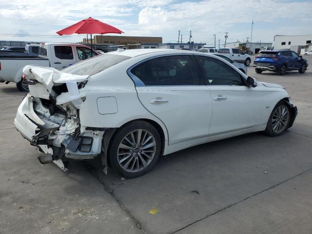 JN1EV7APXJM592077 - 2018 INFINITI Q50 LUXE WHITE photo 3