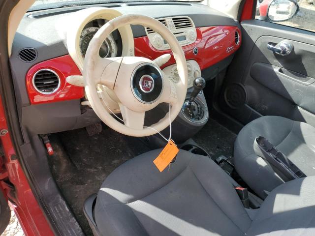 3C3CFFAR1CT131235 - 2012 FIAT 500 POP RED photo 8