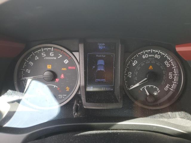 3TMBZ5DN3JM016239 - 2018 TOYOTA TACOMA DOUBLE CAB Білий фото 9