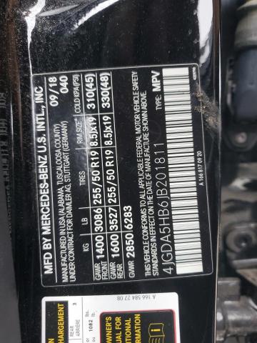 4JGDA5HB6JB201811 - 2018 MERCEDES-BENZ GLE 350 4MATIC BLACK photo 13