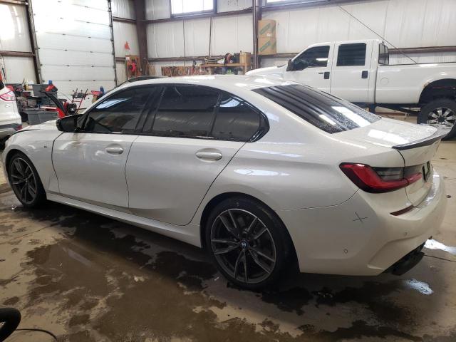 3MW5U9J04M8B79696 - 2021 BMW M340XI WHITE photo 2