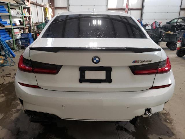 3MW5U9J04M8B79696 - 2021 BMW M340XI WHITE photo 6