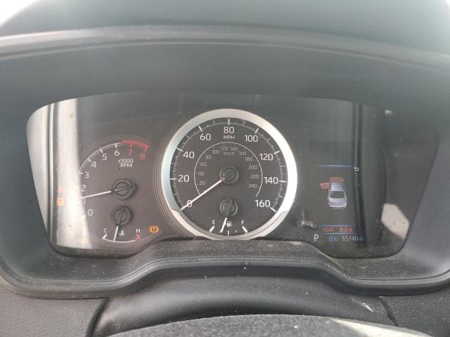 JTDEPMAE6MJ142856 - 2021 TOYOTA COROLLA LE თეთრი ფოტო 9