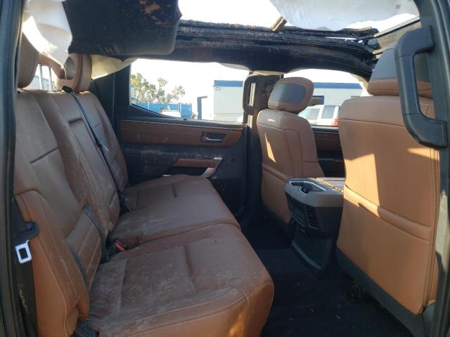 5TFMA5DBXNX007530 - 2022 TOYOTA TUNDRA CREWMAX PLATINUM Schwarz Foto 10