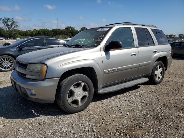 1GNDT13S722195234 - 2002 CHEVROLET TRAIL BLAZ SILVER photo 1